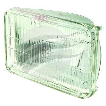 Jaylec SB6550 Sealed Beam 165 X 100mm 12V 50 Watt High Beam 2 Pin