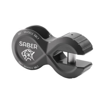 Saber Offroad 7075 Alloy Winch Shackle Pro Cerakote Grey SBR-AWSPROCG