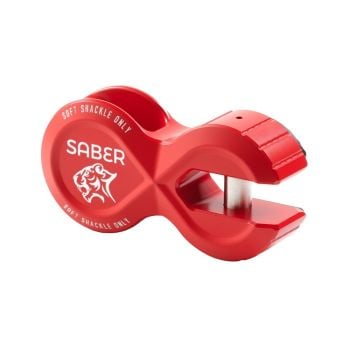 Saber Offroad 7075 Alloy Winch Shackle Pro Cerakote Red SBR-AWSPROCR