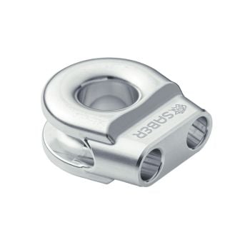 Saber Offroad 6061 Aluminium Spliced Winch Thimble Polished Alloy SBR-SWT2
