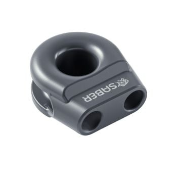 Saber Offroad 6061 Aluminium Spliced Winch Thimble Cerakote Grey SBR-SWT2CG
