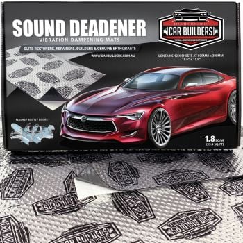 Car Builders Sound Deadener Silver 12 Pack