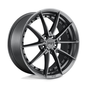 Niche M197 Sector 19x8.5 5x114.3 +35 Offset Grey Wheel