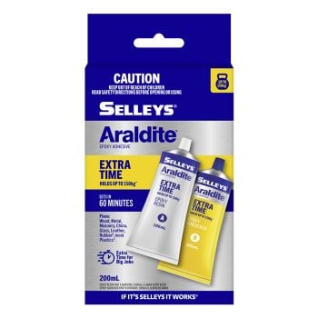 Selleys Araldite Extra Time Epoxy Adhesive 200ml 103792