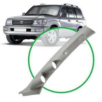 SAAS Gauge Pillar Pod fits Landcruiser 1998-2007 100 Series Grey 1pc SGP1202SG
