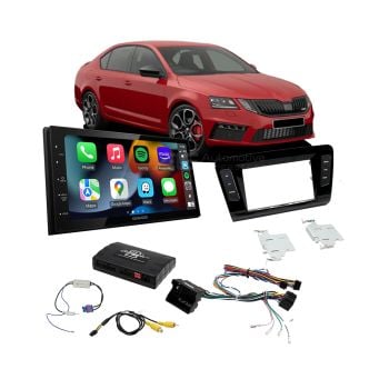 Skoda Octavia 2013-2019 Apple CarPlay Android Auto Head Unit Upgrade Kit