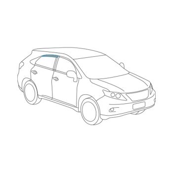 Protective Plastics N180SLR Slimline Weathershield Nissan Xtrail T30
