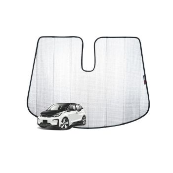 Snap Shades BMW031-5 Front Windscreen Sun Shade fits BMW i3 13-22