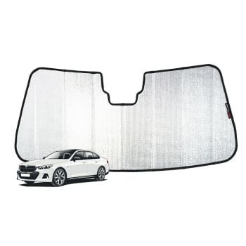 Snap Shades BMW044-5 Front Windscreen Sun Shade fits BMW 5 Series Sedan/Wagon 2024-on