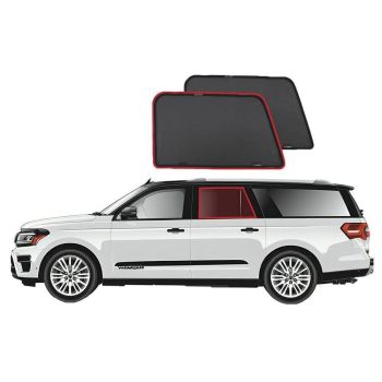 Snap Shades FOR030-2 Rear Window Shades fits Ford Expedition/Expedition MAX 18-24