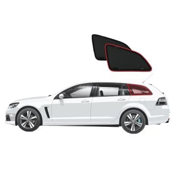 Snap Shades HOL006-3 Side Port Windows Shade Pair suits Holden Commodore/Calais Wagon 4th Gen (VE/VF) 2006-2017