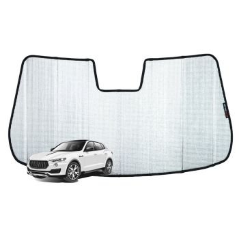 Snap Shades MAS002-5 Front Windscreen Sun Shade fits Maserati Levante 16-24