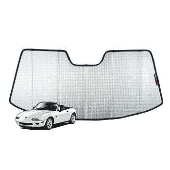 Snap Shades MAZ032-5 Front Windscreen Sun Shade fits Mazda MX-5/Miata 89-97