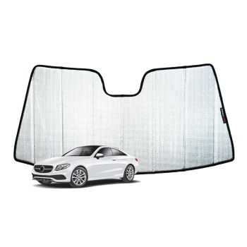 Snap Shades MER036-5 Front Windscreen Sun Shade fits Mercedes-Benz E-Class Coupe/Cabriolet 16-23