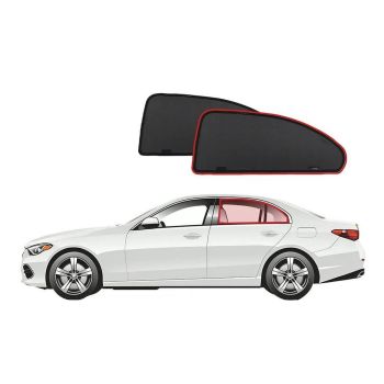 Snap Shades MER039-2 Rear Window Shades fits Mercedes-Benz C-Class Sedan 2021-on