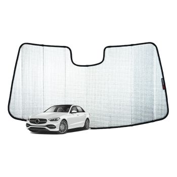 Snap Shades MER039-5 Front Windscreen Sun Shade fits Mercedes-Benz C-Class Sedan/Wagon 2021-on