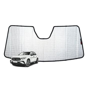 Snap Shades MER040-5 Front Windscreen Sun Shade fits Mercedes-Benz GLC SUV/Coupe 2022-on