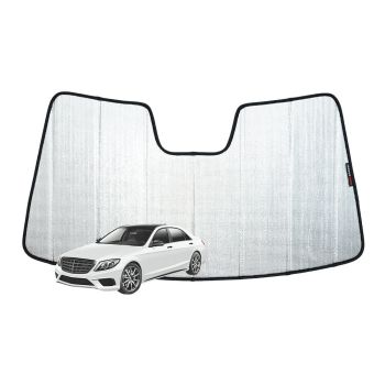 Snap Shades MER044-5 Front Windscreen Sun Shade fits Mercedes-Benz S-Class Sedan 13-20