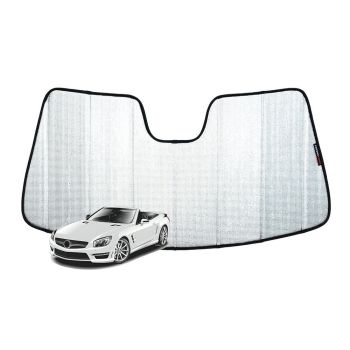 Snap Shades MER045-5 Front Windscreen Sun Shade fits Mercedes-Benz SL-Class 11-20