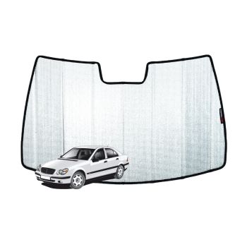 Snap Shades MER047-5 Front Windscreen Sun Shade fits Mercedes-Benz C-Class Sedan/Wagon 00-07