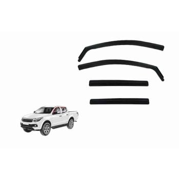 Snap Shades MIT006-8 Weather Shields fits Mitsubishi Triton/L200/Strada 15-24