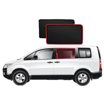 Snap Shades MIT017-2 Rear Window Shades fits Mitsubishi Delica 2007-on