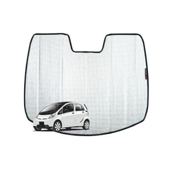 Snap Shades MIT018-5 Front Windscreen Sun Shade fits Mitsubishi i-MiEV/i 06-21