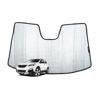 Snap Shades PEU001-5 Front Windscreen Sun Shade fits Peugeot 3008 16-23