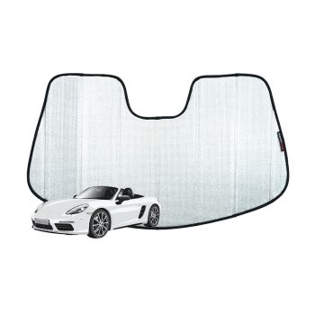 Snap Shades POR009-5 Front Windscreen Sun Shade fits Porsche Cayman/Boxster 2016-on
