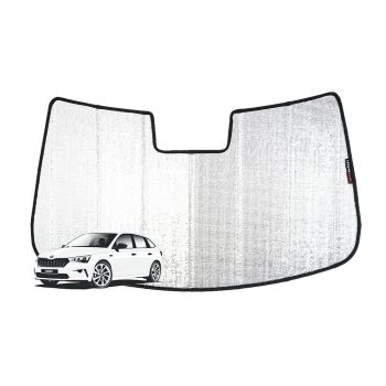 Snap Shades SKO004-5 Front Windscreen Sun Shade fits Skoda Rapid Hatchback/Sedan 12-21
