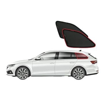 Snap Shades SKO013-3 Port Window Shades fits Skoda Octavia Wagon 2019-on