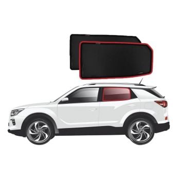 Snap Shades SSA003-2 Rear Window Shades fits SsangYong Korando 2019-on