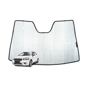 Snap Shades SUZ005-5 Front Windscreen Sun Shade fits Suzuki S-Cross/SX4 13-21