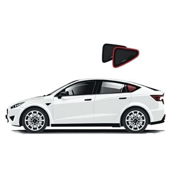 Snap Shades TES006-3 Port Window Shades fits Tesla Model Y 2025-on