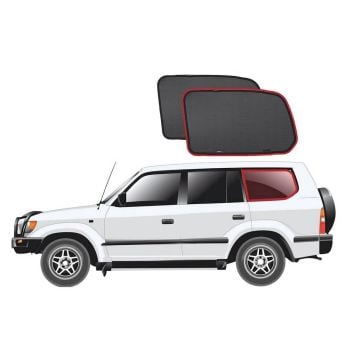 Snap Shades TOY011-3 Port Window Shades fits LandCruiser 100/105 Series 98-07
