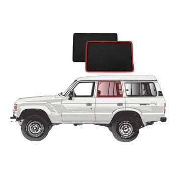 Snap Shades TOY057-2 Rear Window Shades fits LandCruiser 60 Series 80-92
