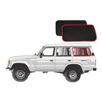 Snap Shades TOY057-3 Port Window Shades fits LandCruiser 60 Series 80-92