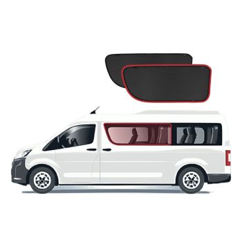 Snap Shades TOY058-2 Side Window Shades fits HiAce Commuter 2019-on