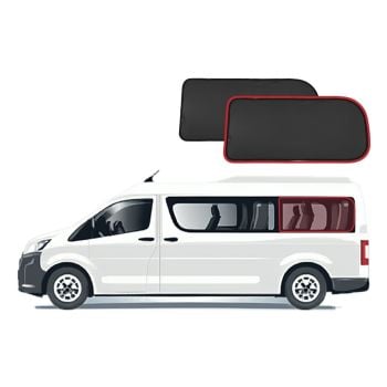 Snap Shades TOY058-3 Port Window Shades fits Toyota HiAce Commuter 2019-on
