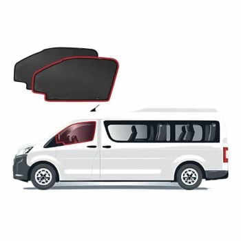 Snap Shades TOY058-4 Front Window Shades fits Toyota HiAce Commuter 2019-on