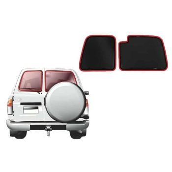 Snap Shades TOY062-6 Rear Windscreen Shade fits LandCruiser 80 Series 90-97