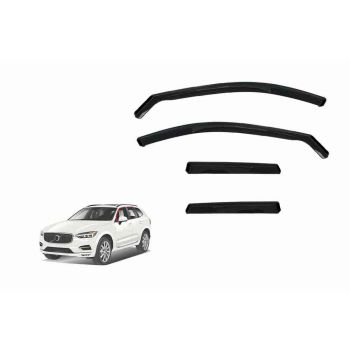 Snap Shades VOL003-8 Weather Shields fits Volvo XC60 2017-on