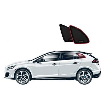 Snap Shades VOL016-3 Port Window Shades fits Volvo V40 12-19