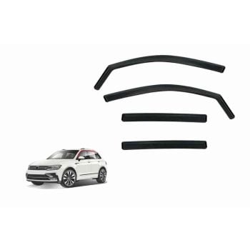 Snap Shades VW002-8 Weather Shields fits Volkswagen Tiguan 16-24