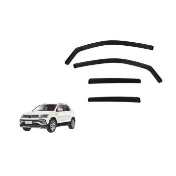 Snap Shades VW019-8 Weather Shields fits Volkswagen T-Cross 2018-on