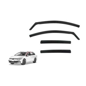 Snap Shades VW027-8 Weather Shields fits Volkswagen Golf Hatchback 2020-on