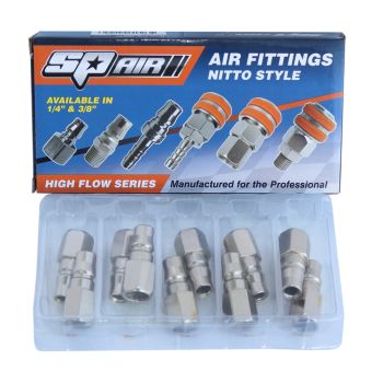 SP Tools PF20BX Air Tool Fitting Plug Female 1/4" Nitto Style 10pc