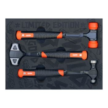 SP Tools Hammer 3pc Set Ball Pein + Soft Head + Club Limited Edition SP39003X