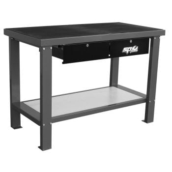 SP Tools Wokkbench 400kg Load Capacity 2 Drawer Grey SP40410GY