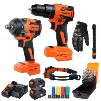 SP Tools Cordless 18V Workshop Starter Kit SP83190